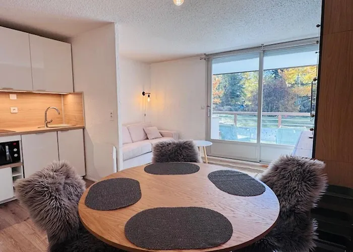 Ideal Pour 4, Au Pied Des Pistes Avec Grande Terrasse - Fr-1-546-54 Les Deux Alpes